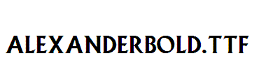 AlexanderBold