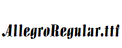 AllegroRegular