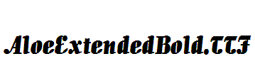 AloeExtendedBold