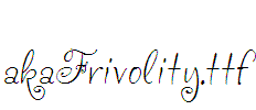 akaFrivolity
