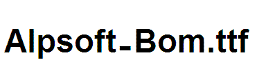 Alpsoft-Bom