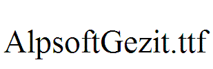 AlpsoftGezit