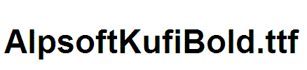 AlpsoftKufiBold