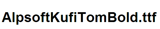 AlpsoftKufiTomBold