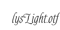 AlysLight