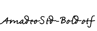 AmadeoStd-Bold