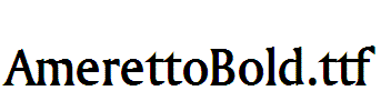 AmerettoBold