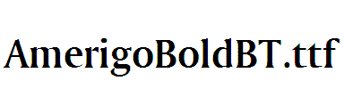 AmerigoBoldBT