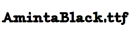 AmintaBlack