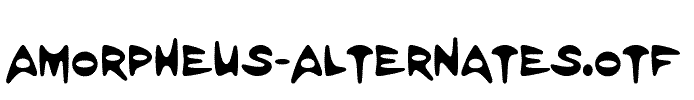 Amorpheus-Alternates