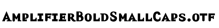 AmplifierBoldSmallCaps