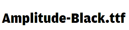 Amplitude-Black