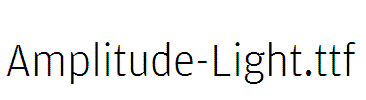 Amplitude-Light