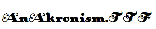 AnAkronism
