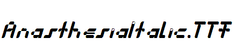 AnasthesiaItalic