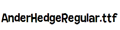 AnderHedgeRegular