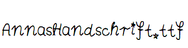 AnnasHandschrift