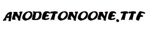 Anodetonoone