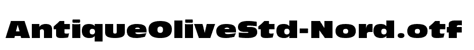 AntiqueOliveStd-Nord