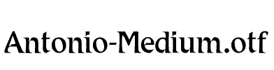 Antonio-Medium