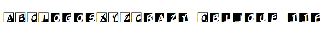 ABCLogosXYZCrazy-Oblique