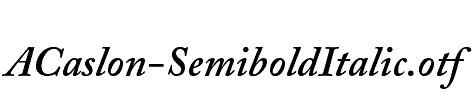 ACaslon-SemiboldItalic