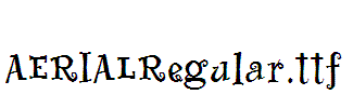 AERIALRegular