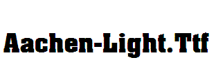 Aachen-Light