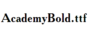 AcademyBold