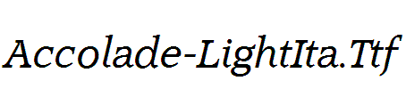 Accolade-LightIta