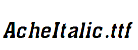 AcheItalic