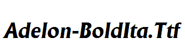 Adelon-BoldIta