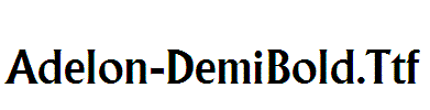 Adelon-DemiBold