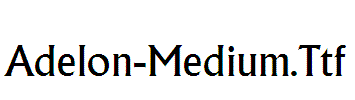 Adelon-Medium