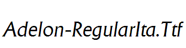 Adelon-RegularIta