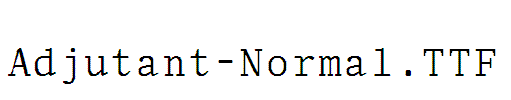 Adjutant-Normal