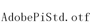 AdobePiStd