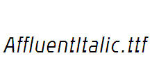 AffluentItalic