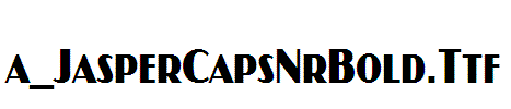 a_JasperCapsNrBold