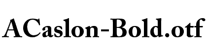 ACaslon-Bold