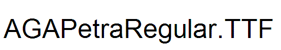 AGAPetraRegular