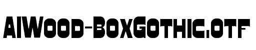 AIWood-BoxGothic