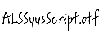 ALSSyysScript