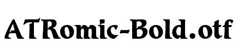 ATRomic-Bold