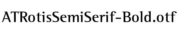 ATRotisSemiSerif-Bold