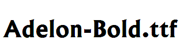 Adelon-Bold