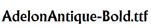 AdelonAntique-Bold