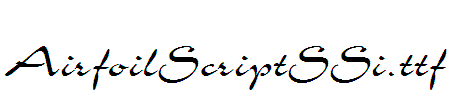 AirfoilScriptSSi