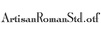 ArtisanRomanStd