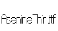 AsenineThin